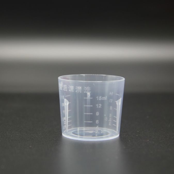 15mL 多刻度PP量杯-C137396