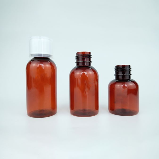 100mL PET口服液瓶配量杯-27100