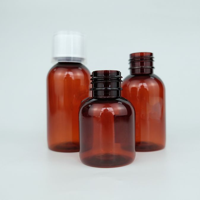 100mL PET口服液瓶配量杯-27100